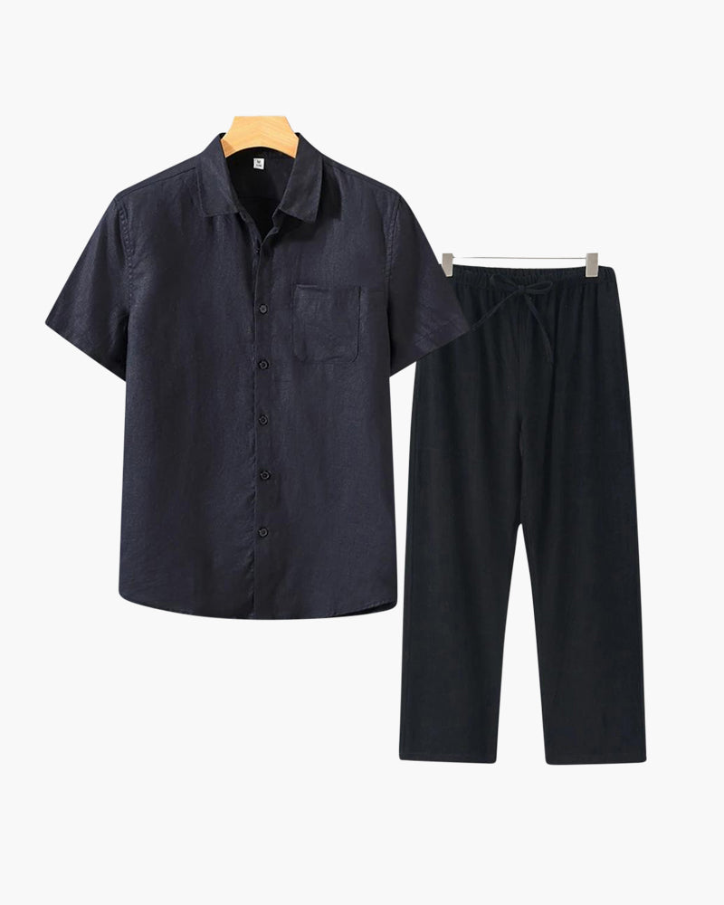 Veltic Positano Men's Linen Set