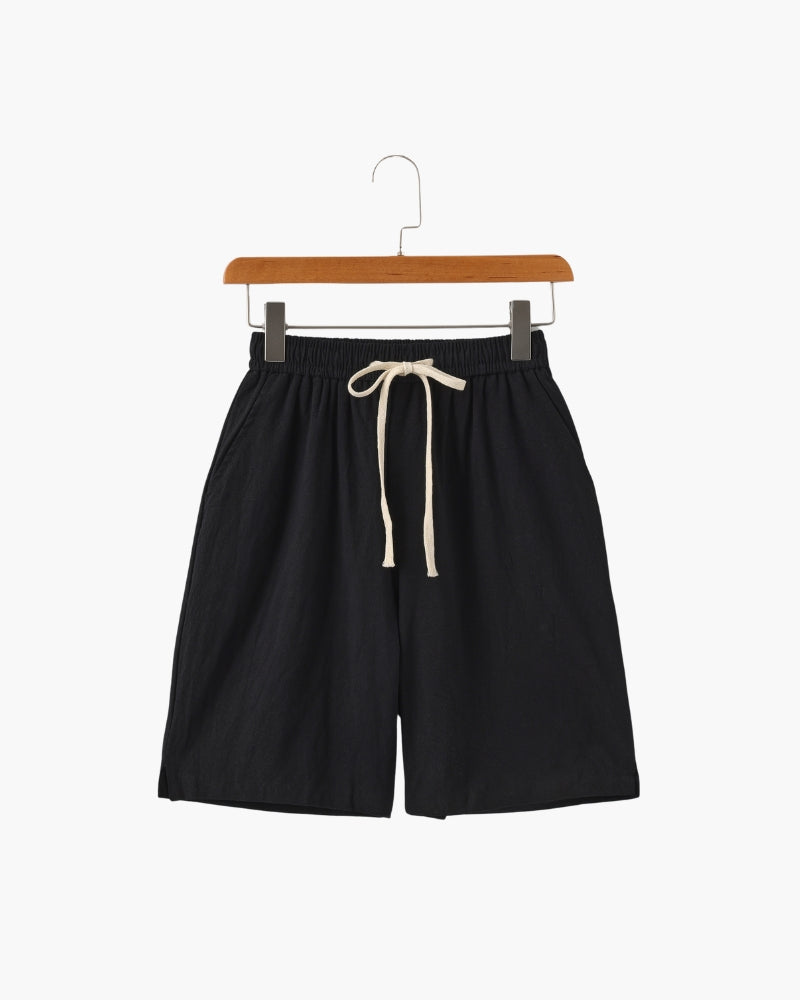 Veltic Positano Men's Linen and Cotton Shorts