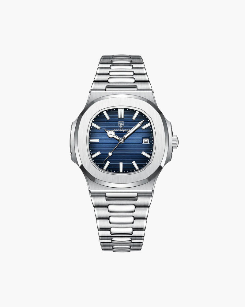 Veltic Venezia Steel Blue Stainless Steel Men's Watch