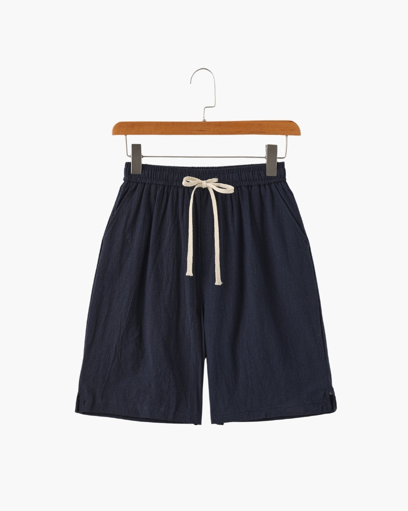 Veltic Positano Men's Linen and Cotton Shorts