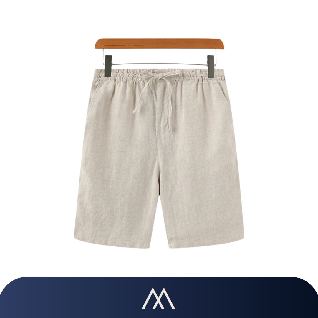 Veltic Ravello Men's Linen and Cotton Shorts