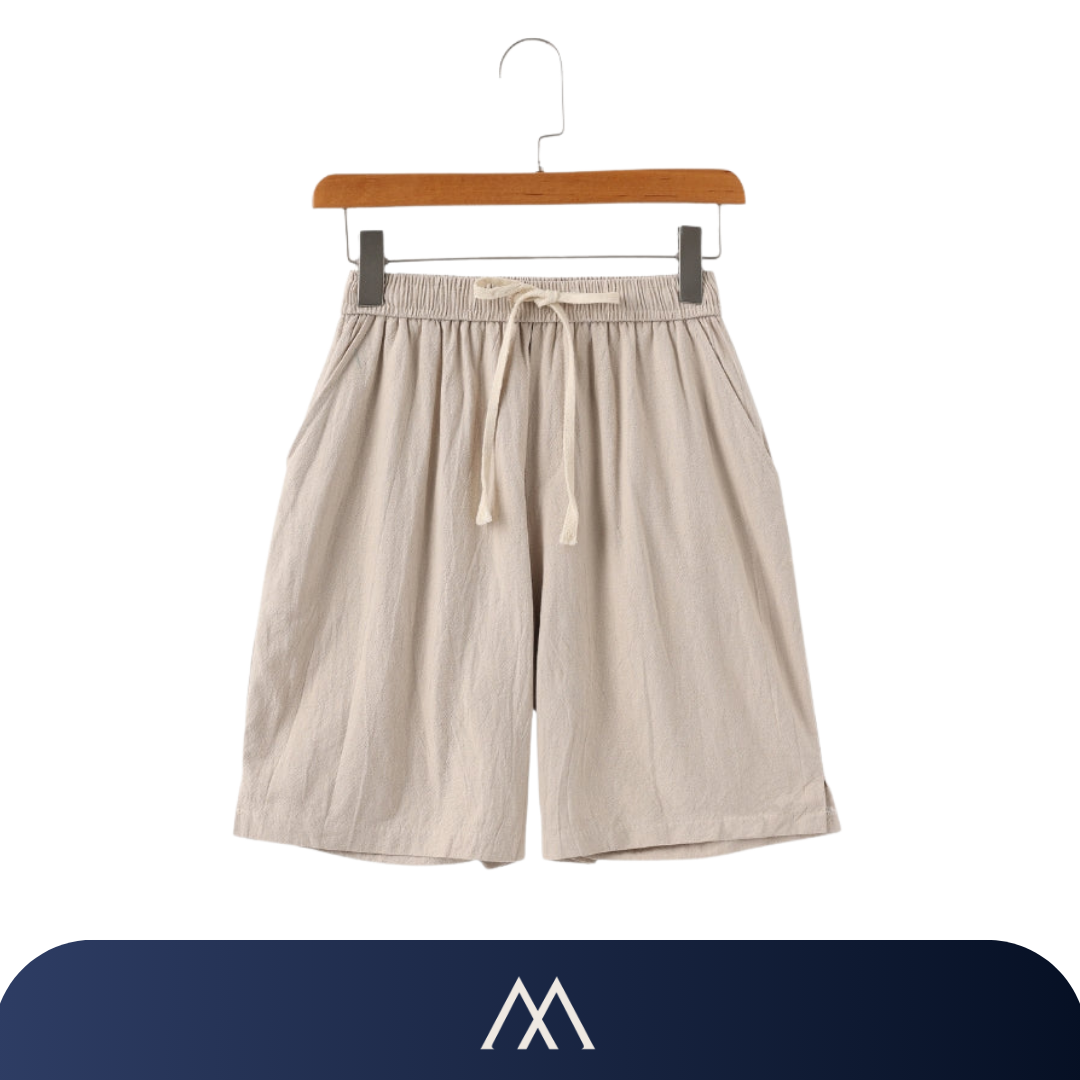 Veltic Positano Men's Linen and Cotton Shorts