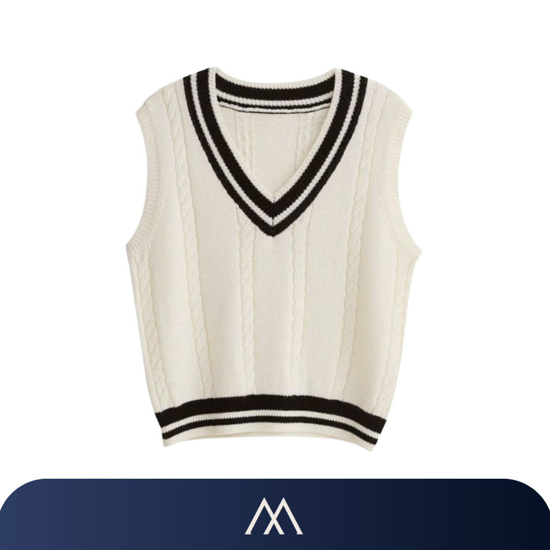 Veltic Oxford Women's Knit Vest
