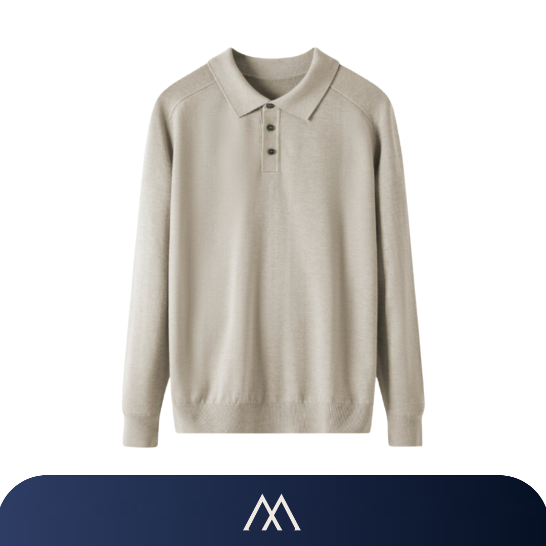 Veltic Torino Men's Wool Polo Shirt