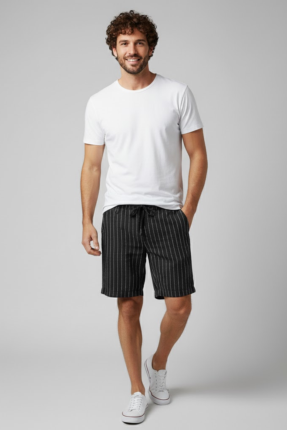 Men's Firenze Linen Shorts - Veltic