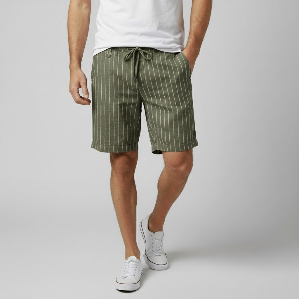Men's Firenze Linen Shorts - Veltic