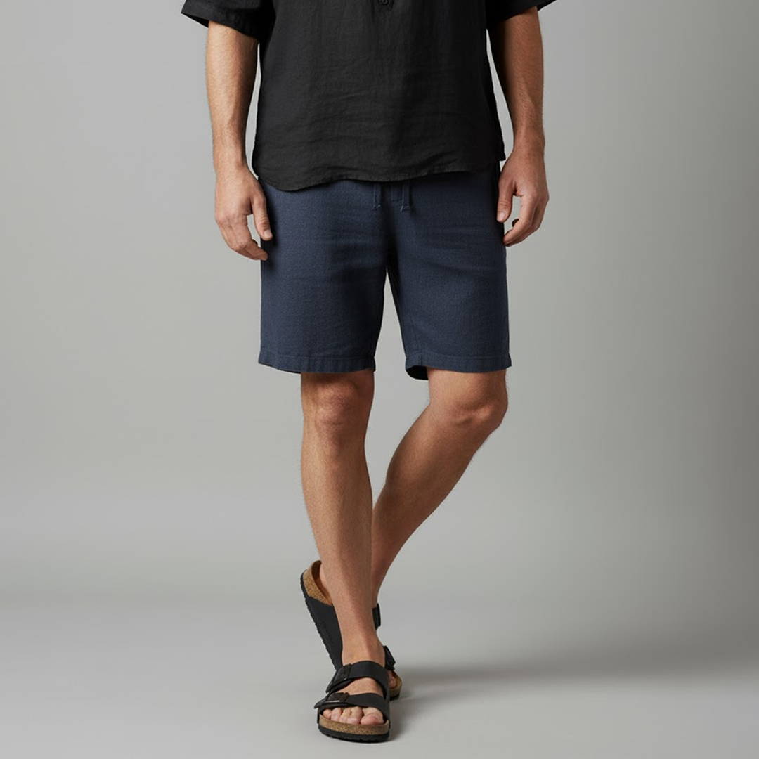 Men's Linen Shorts - Veltic