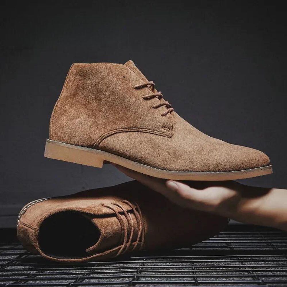 Men's Timeless British Suede Boot - Veltic