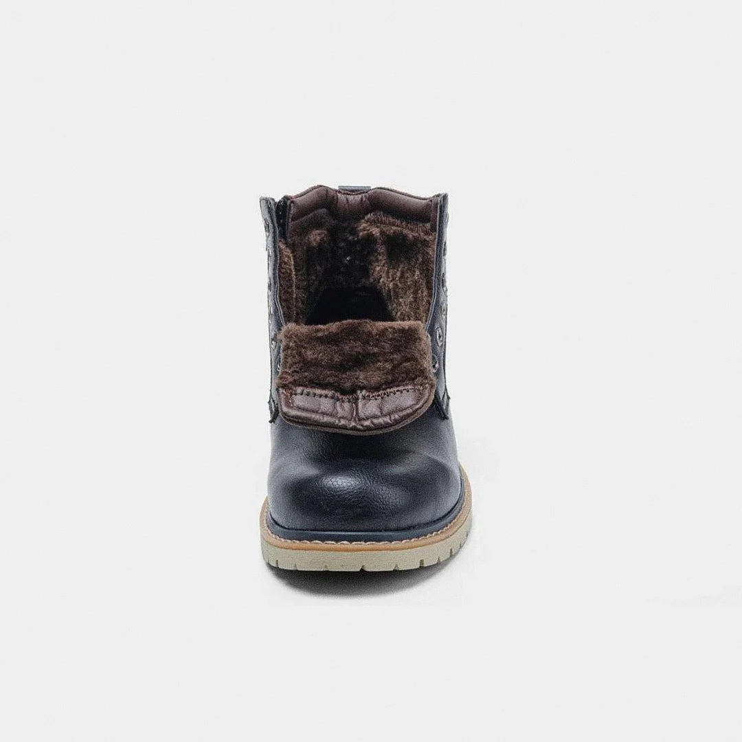 Men's Leather and Suede Michigan Boot - Veltic