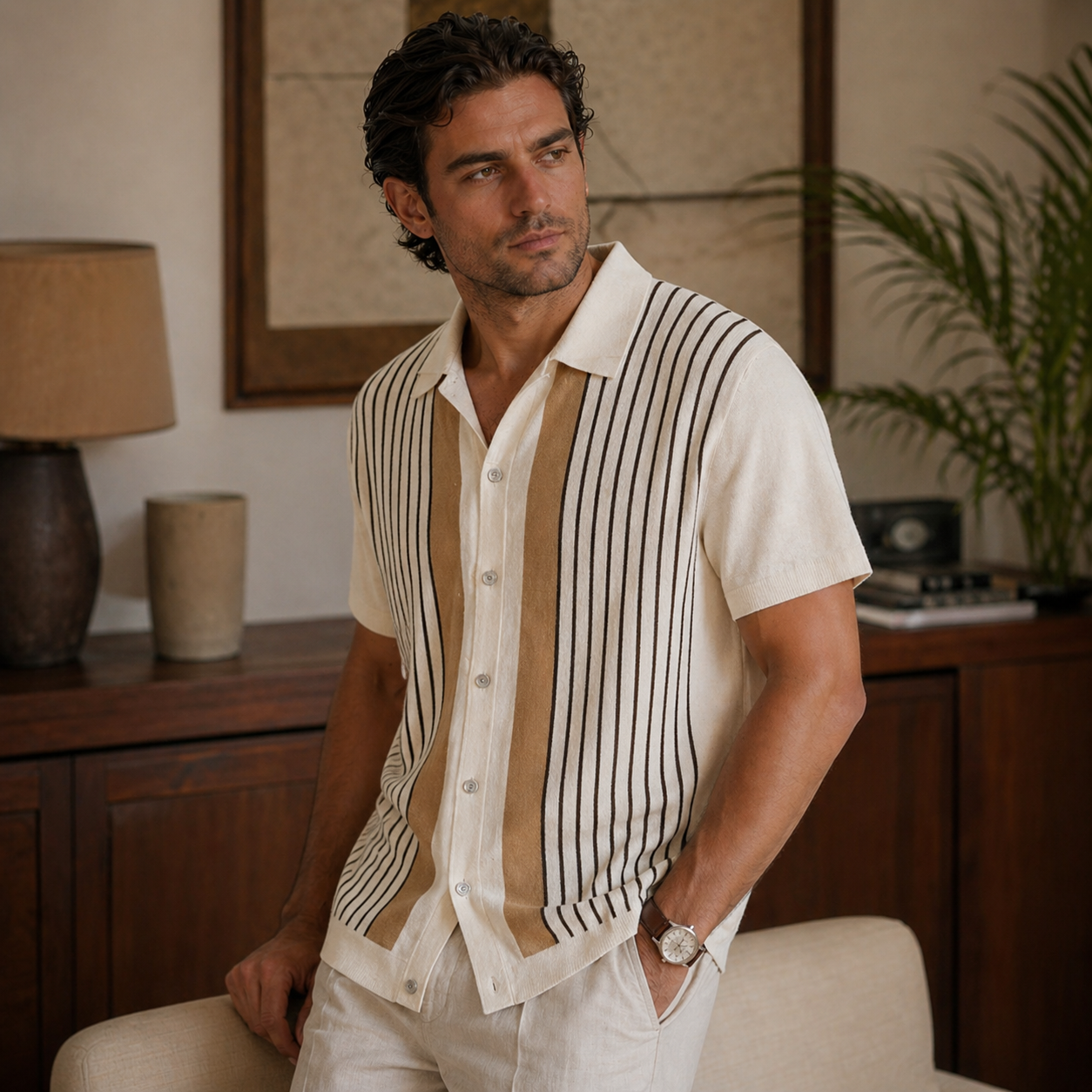 Veltic Sorrento Men's Knit Polo Shirt
