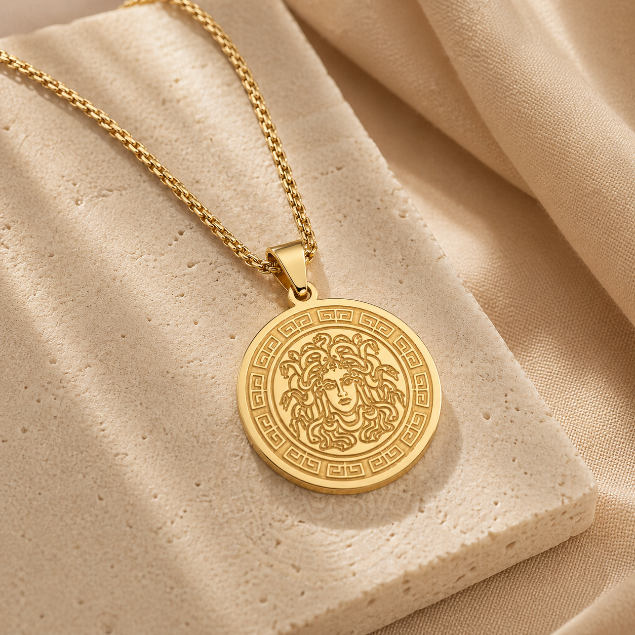 Veltic Medusa Imperiale Men's Necklace
