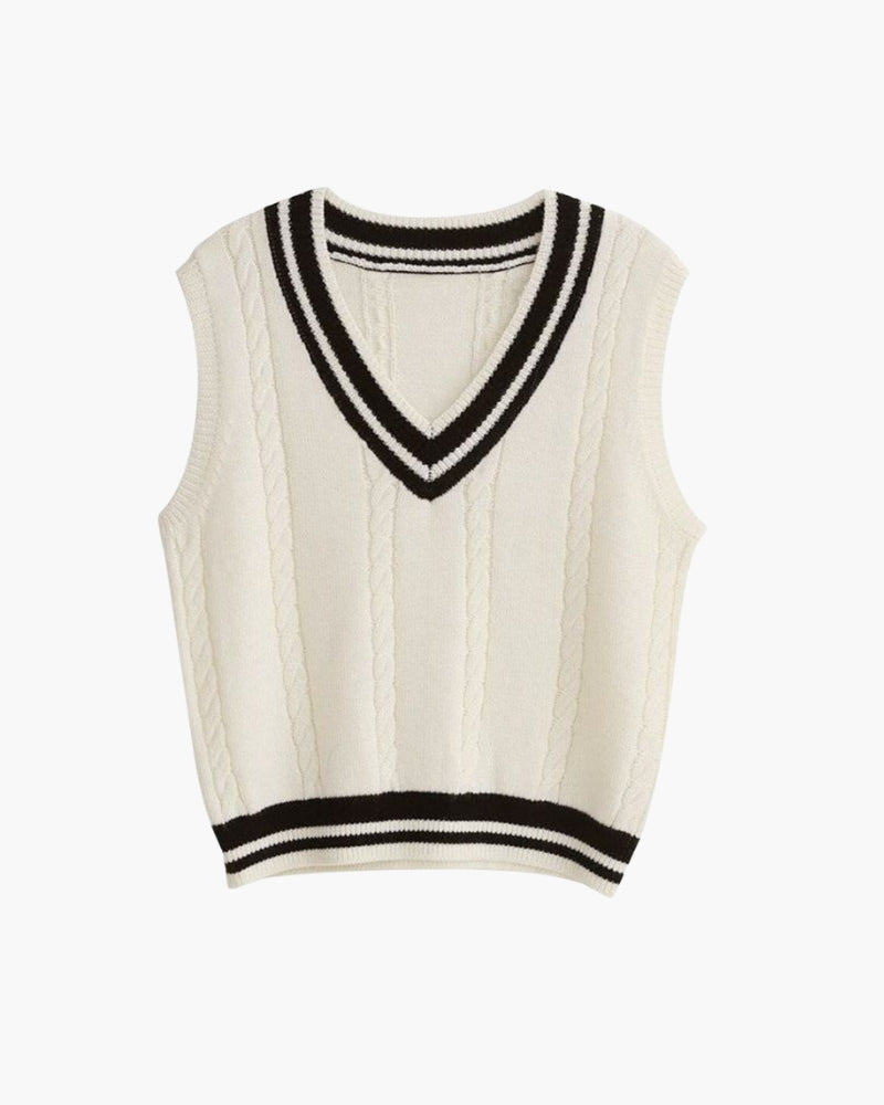 Veltic Oxford Women's Knit Vest