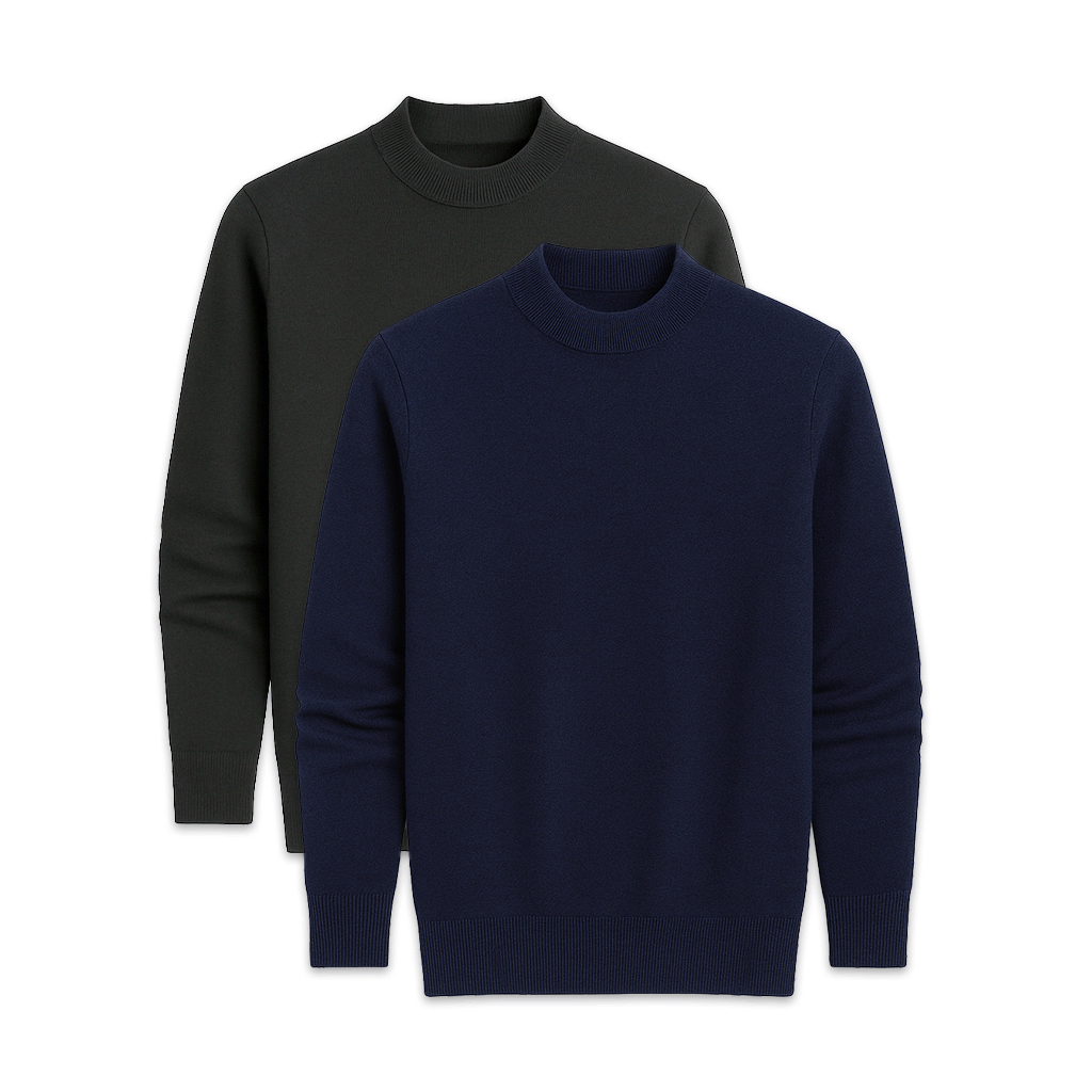 Set of 2 Basic Men's Sweaters - Veltic