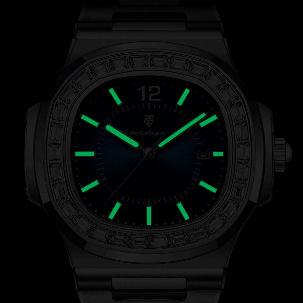 Veltic Men's Spectre Watch with Crystal Detailing - Veltic