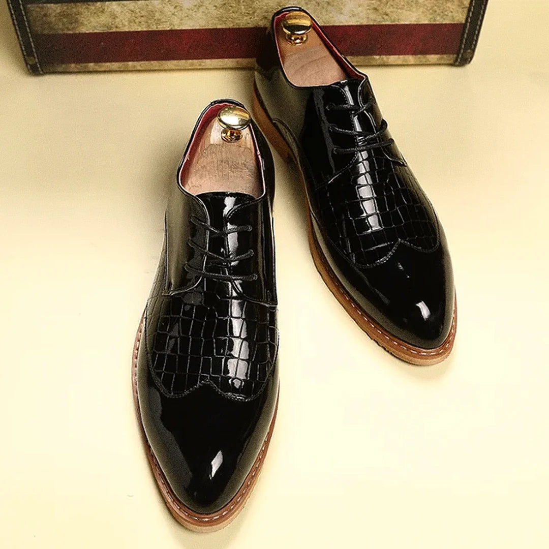 Men's Derby Valencia Shoes - Veltic