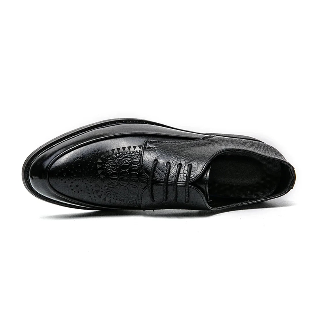 Men's Classic Derby Aranjuez Shoes - Veltic