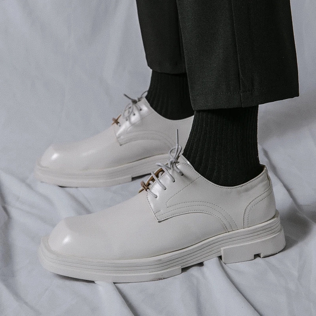 Men's Structured Derby Málaga Shoes - Veltic