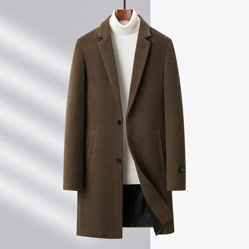 Veltic Men's Wool Felt Overcoat Tokyo - Veltic