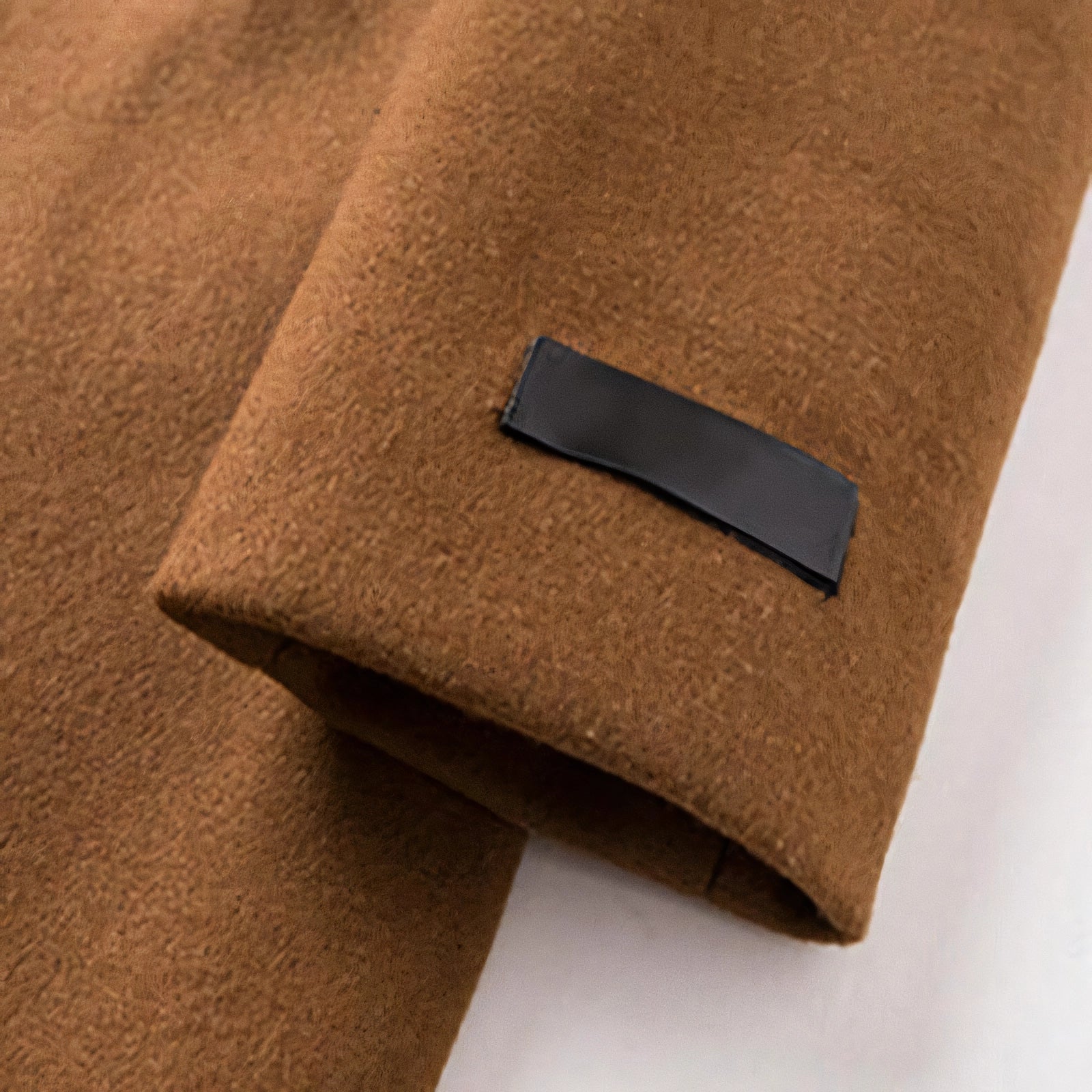 Veltic Men's Mid-Length Overcoat with Notched Lapel Essentials - Veltic