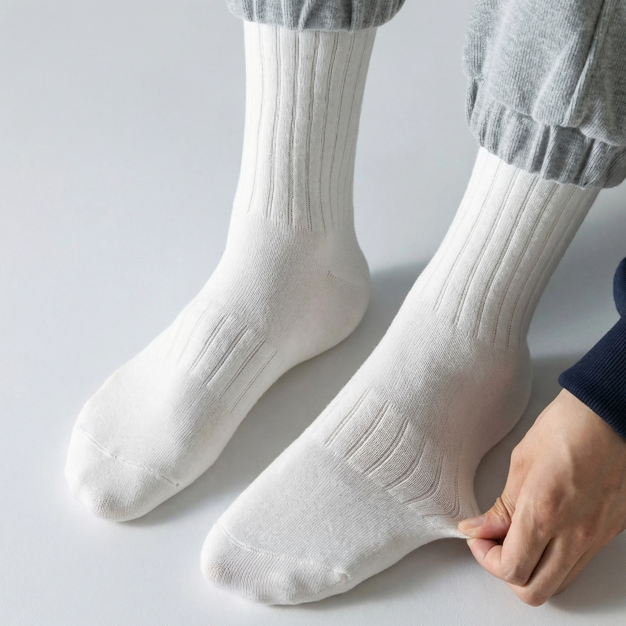 Cotton Essentials Crew Socks (5-Pack)