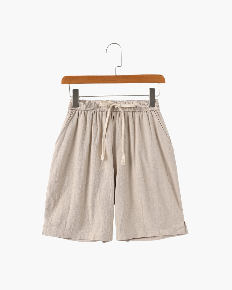 Veltic Positano Men's Linen and Cotton Shorts