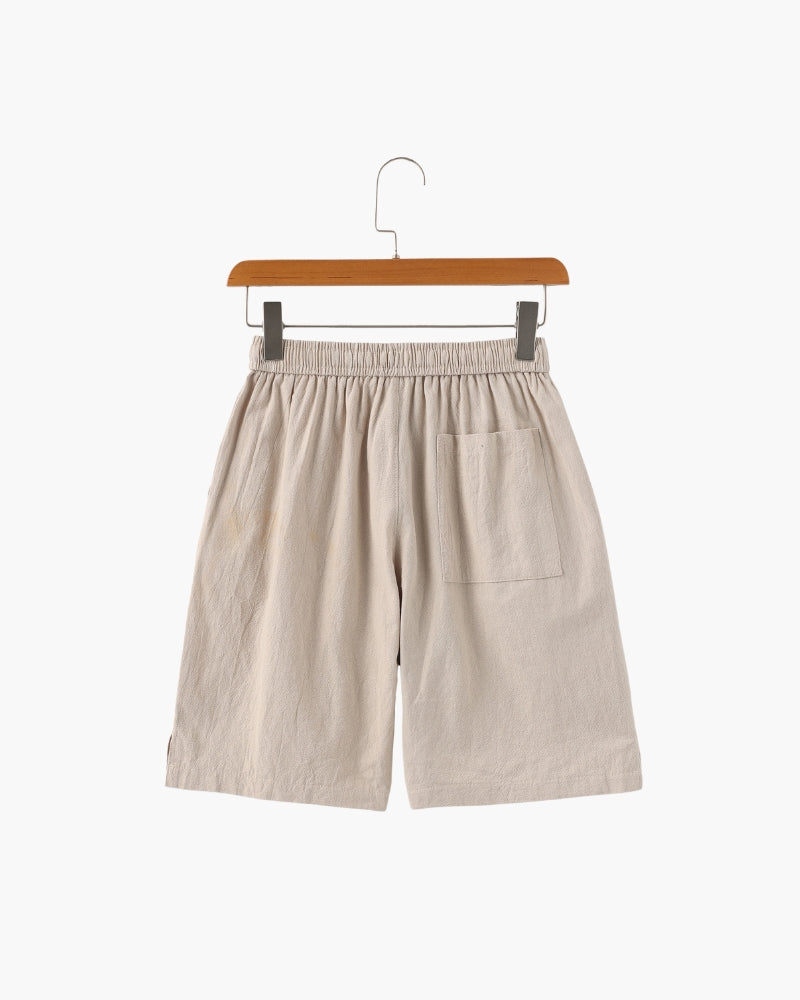Veltic Positano Men's Linen and Cotton Shorts