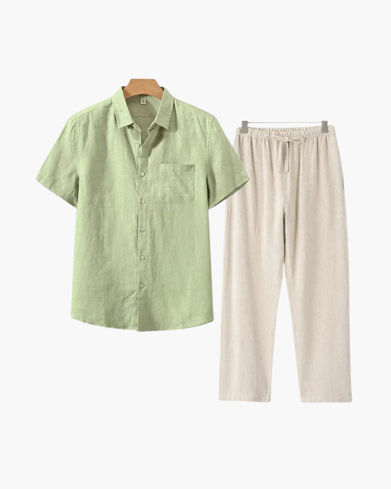 Veltic Positano Men's Linen Set