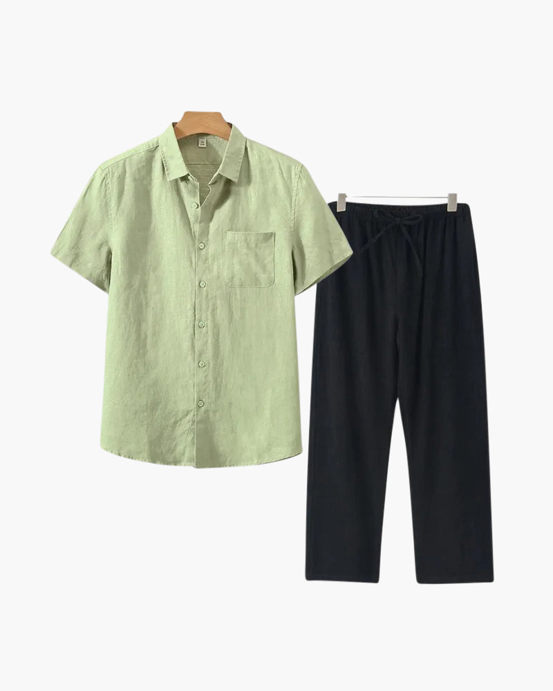 Veltic Positano Men's Linen Set