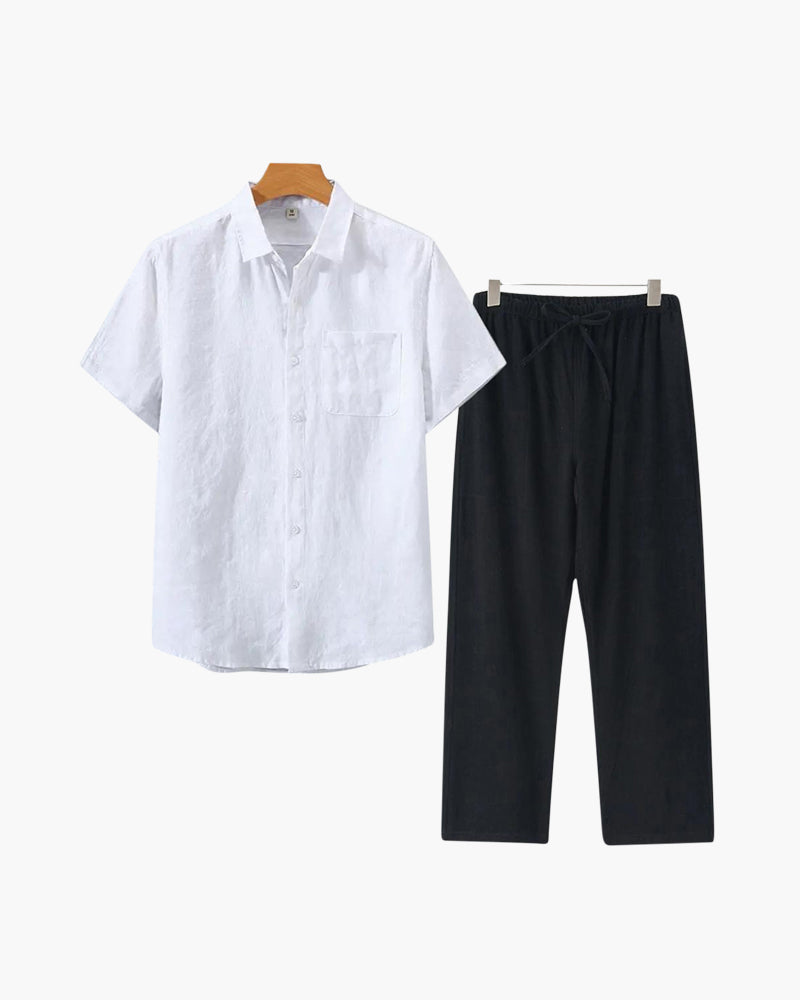 Veltic Positano Men's Linen Set