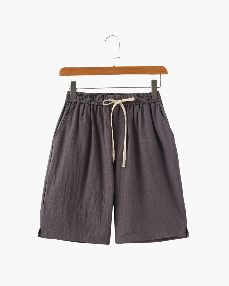 Veltic Positano Men's Linen and Cotton Shorts