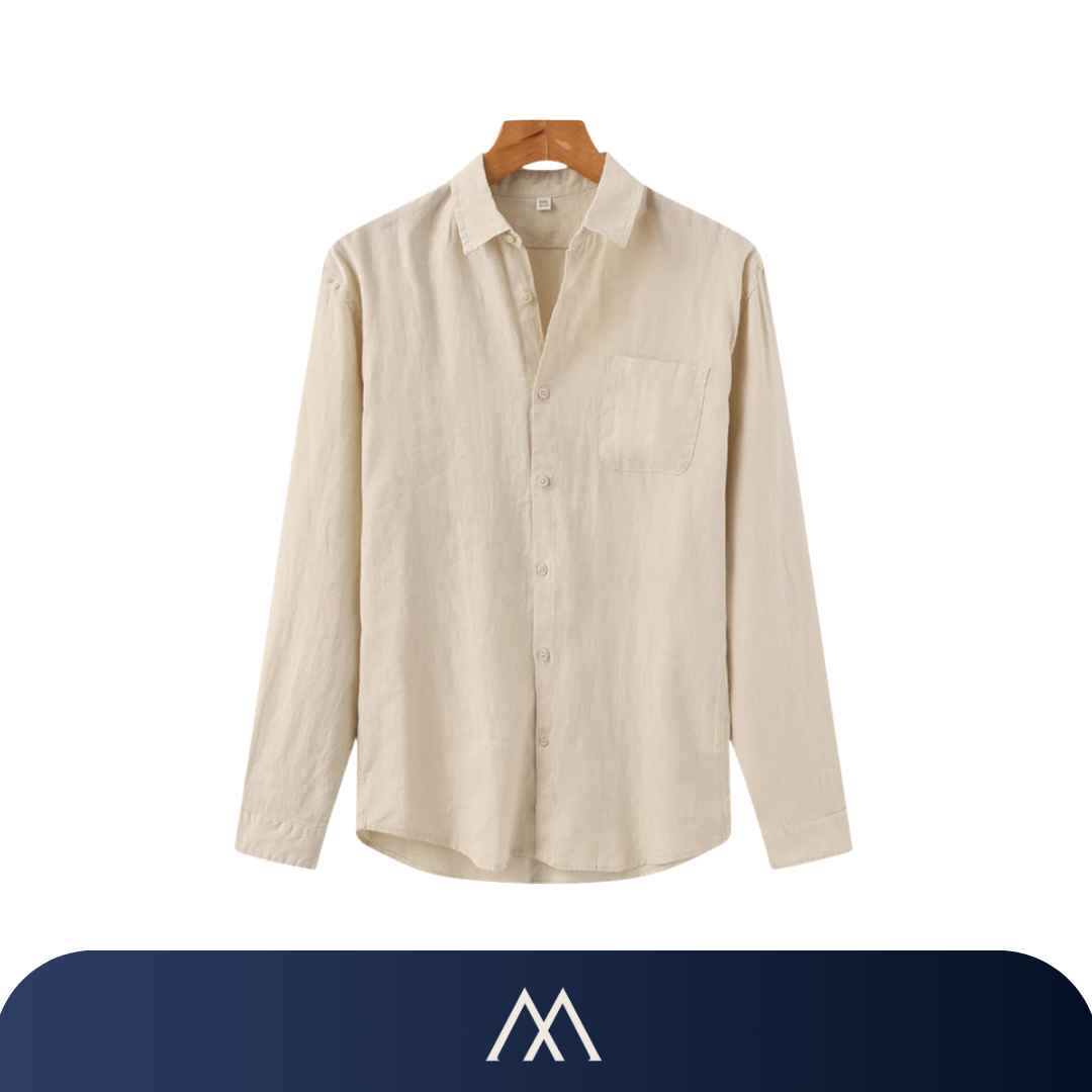 Veltic Saluzzo Men's Linen Shirt