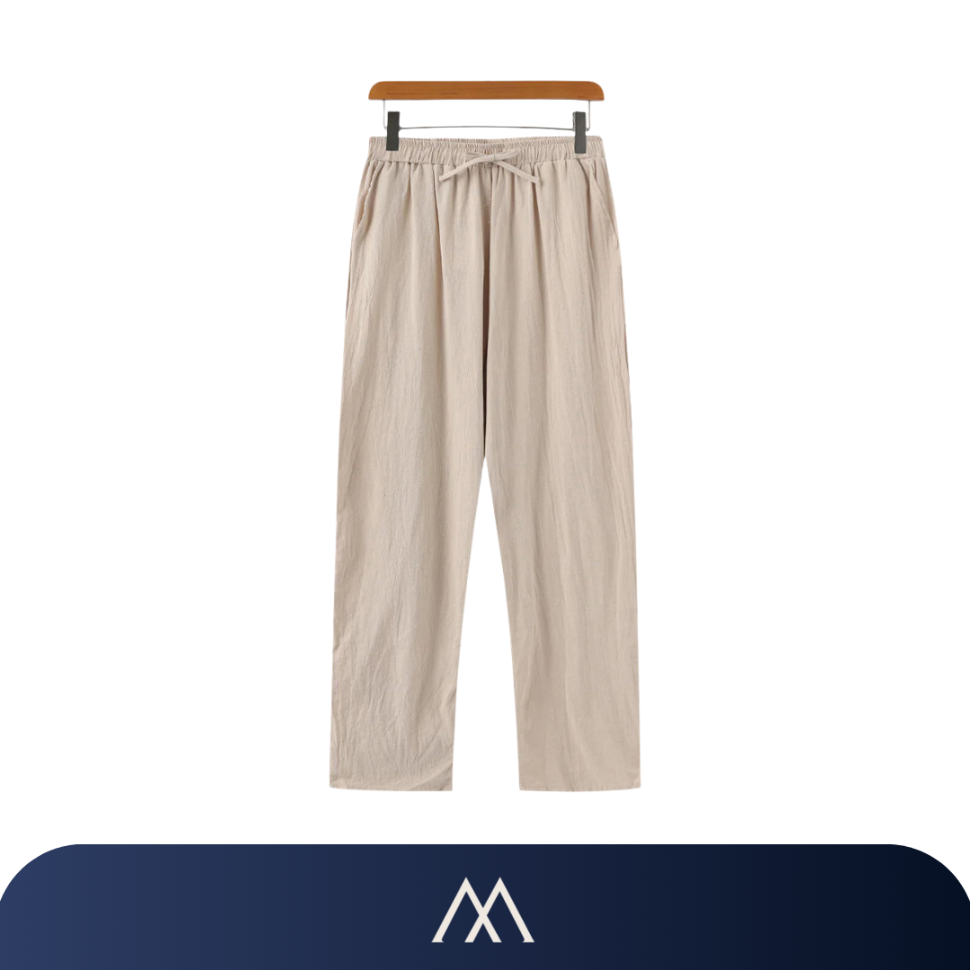 Veltic Palermo Men's Linen and Cotton Pants