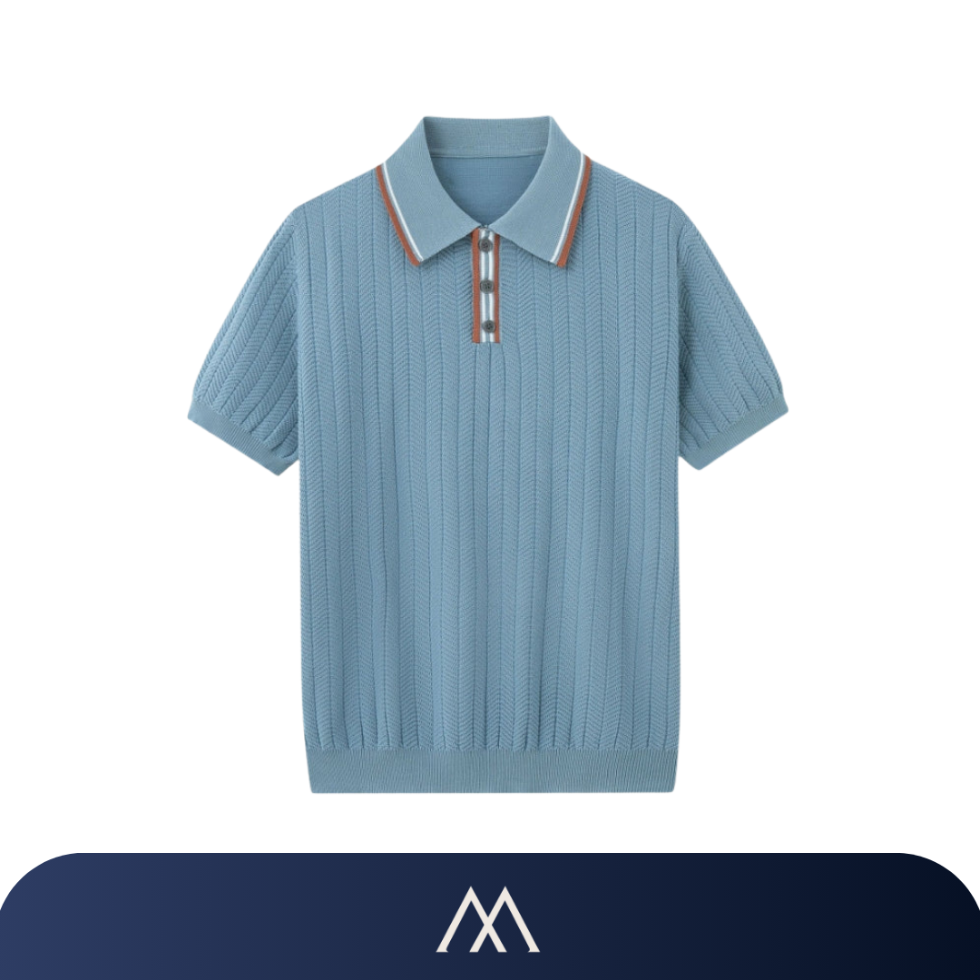 Veltic Ravena Men's Knit Polo Shirt