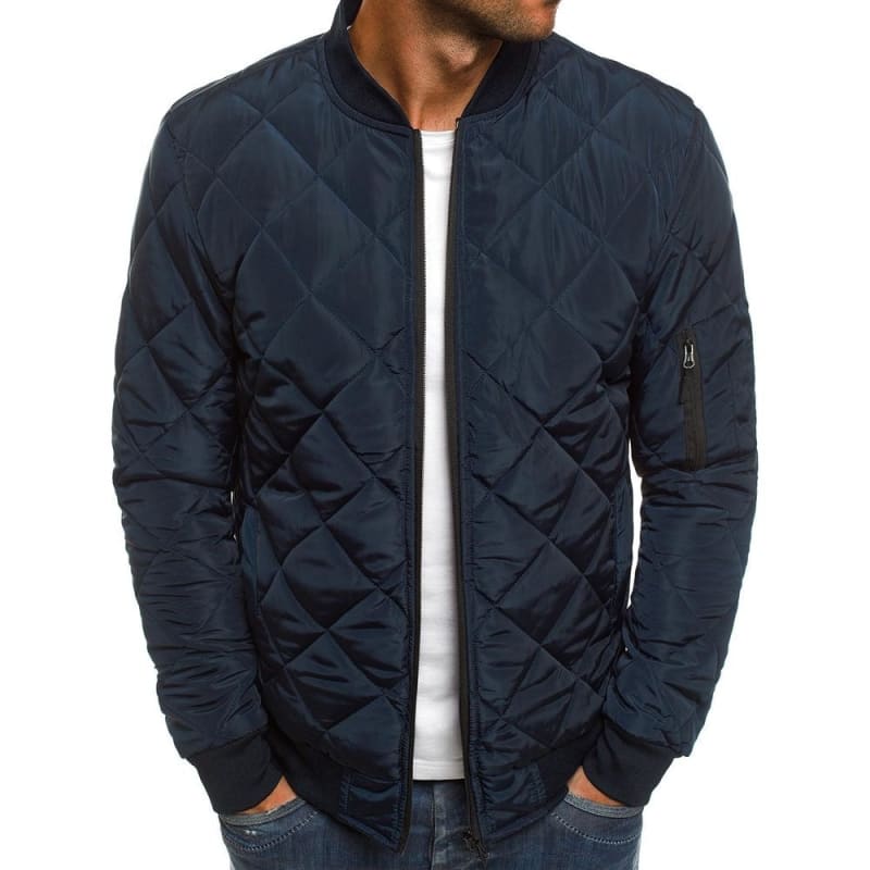 Men's Jacket with Puffer Structure Belcour - Veltic