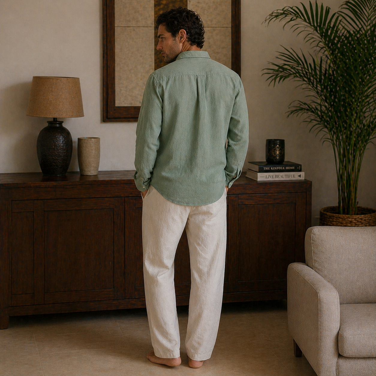 Veltic Brescia Men's Linen Set