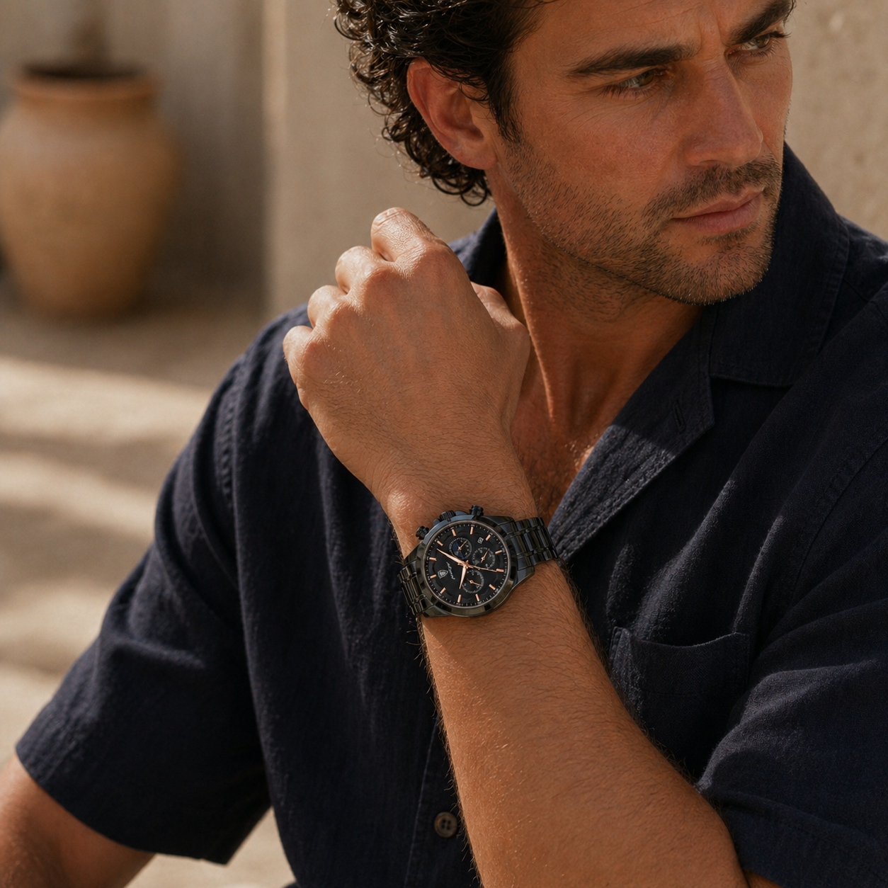 Veltic Torino Chronograph Steel Men's Watch