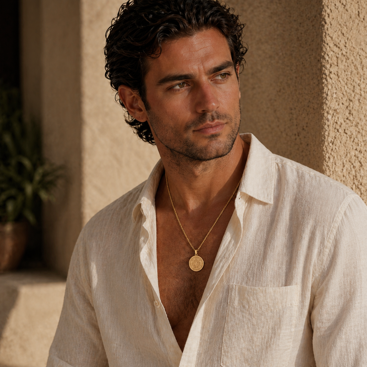 Veltic Medusa Imperiale Men's Necklace