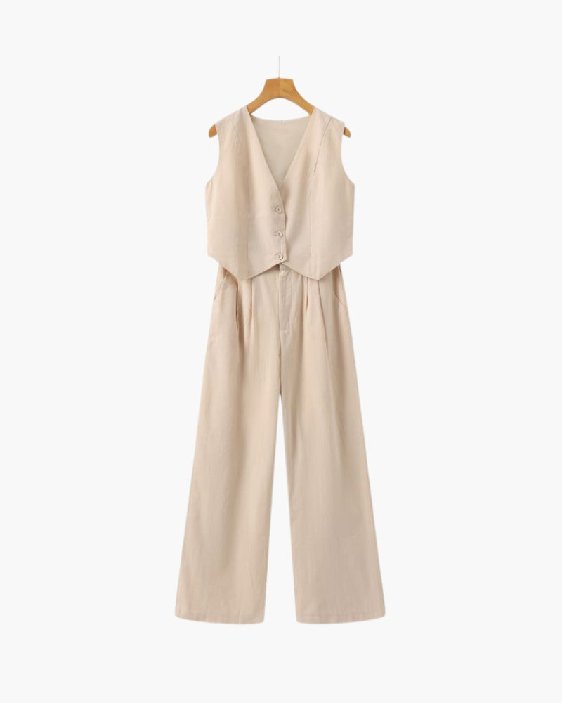 Veltic Milano Women's Linen Set