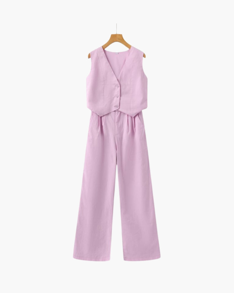 Veltic Milano Women's Linen Set