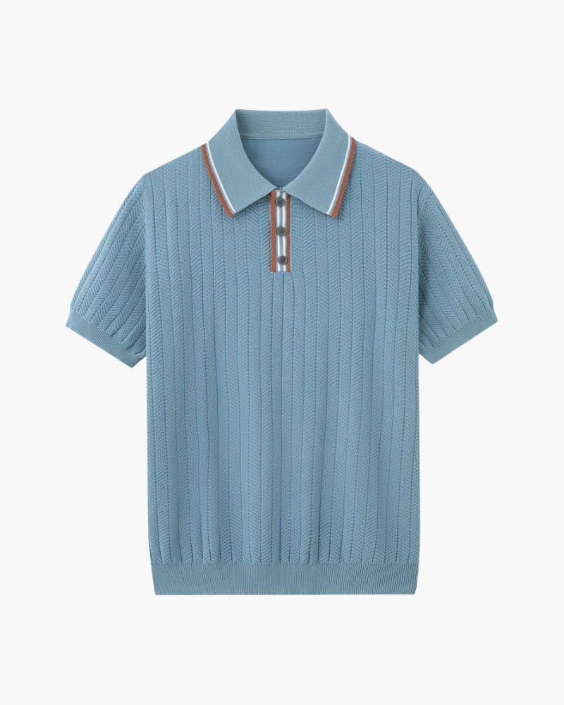 Veltic Ravena Men's Knit Polo Shirt