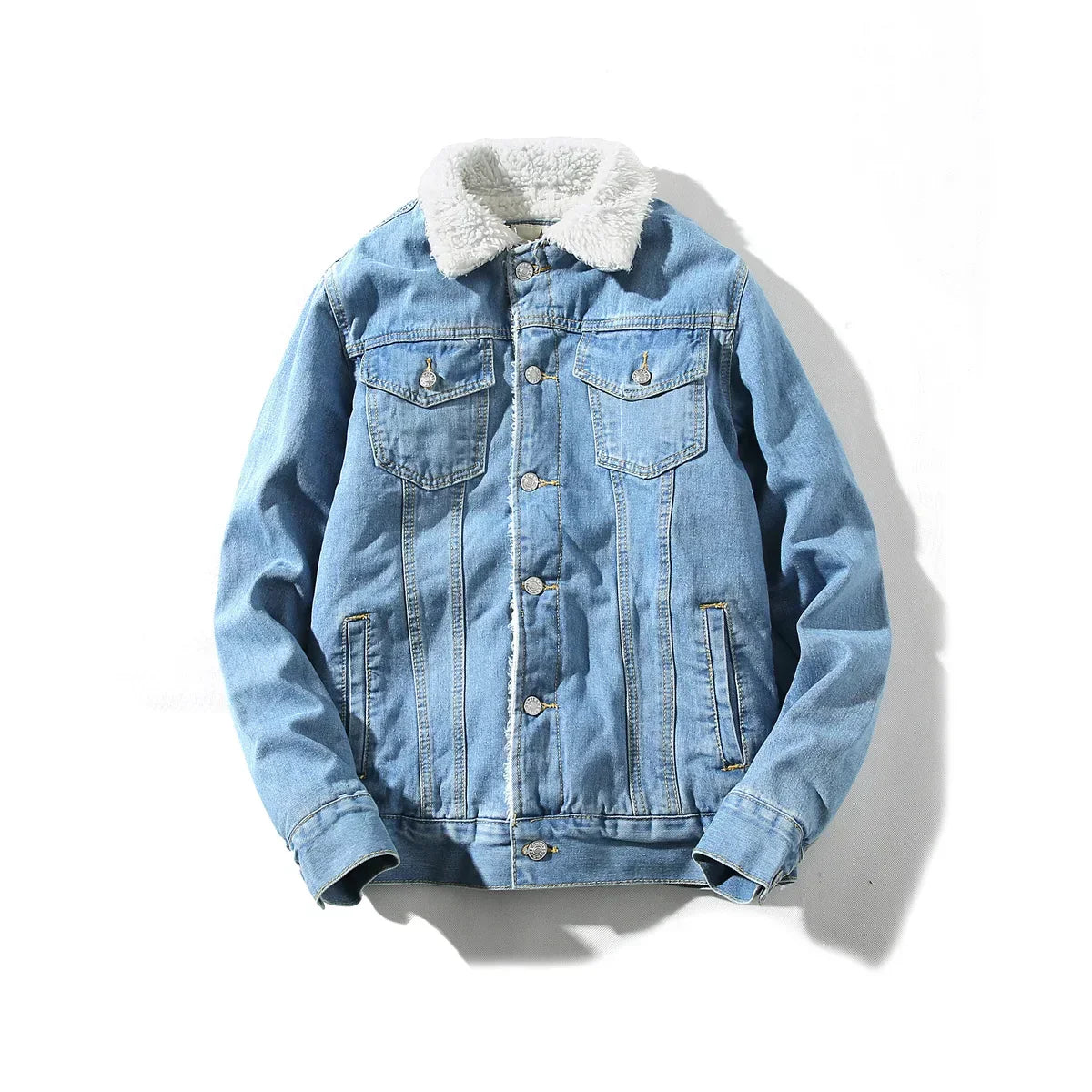 Men's Modern Denim Jacket - Veltic