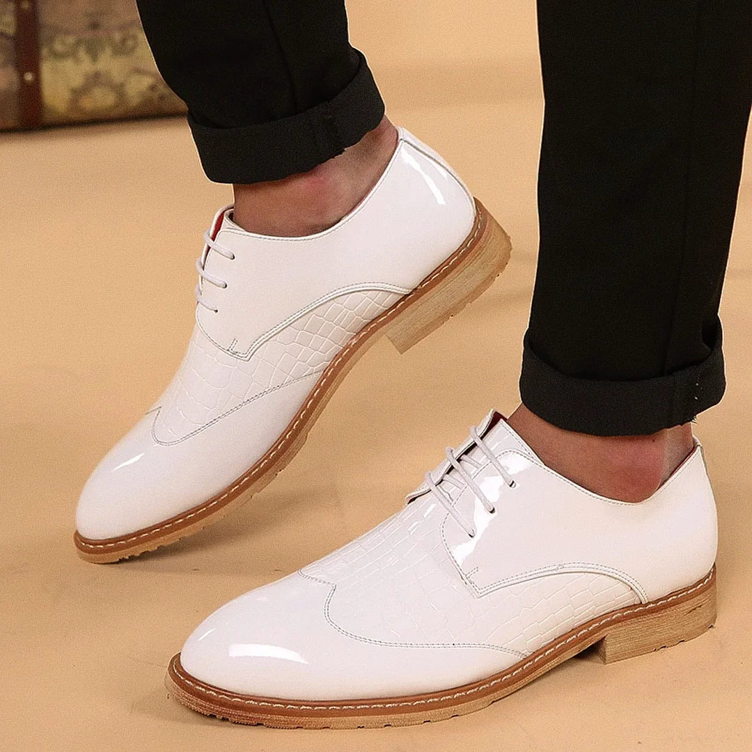 Men's Derby Valencia Shoes - Veltic