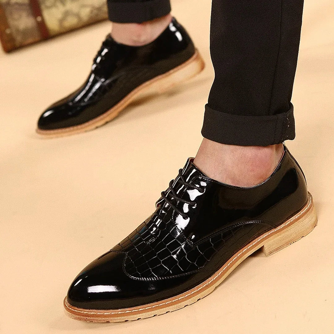 Men's Derby Valencia Shoes - Veltic
