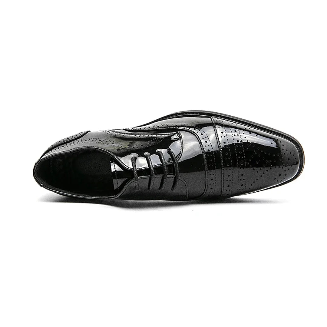 Men's Joseph Leather Derby Shoes - Veltic