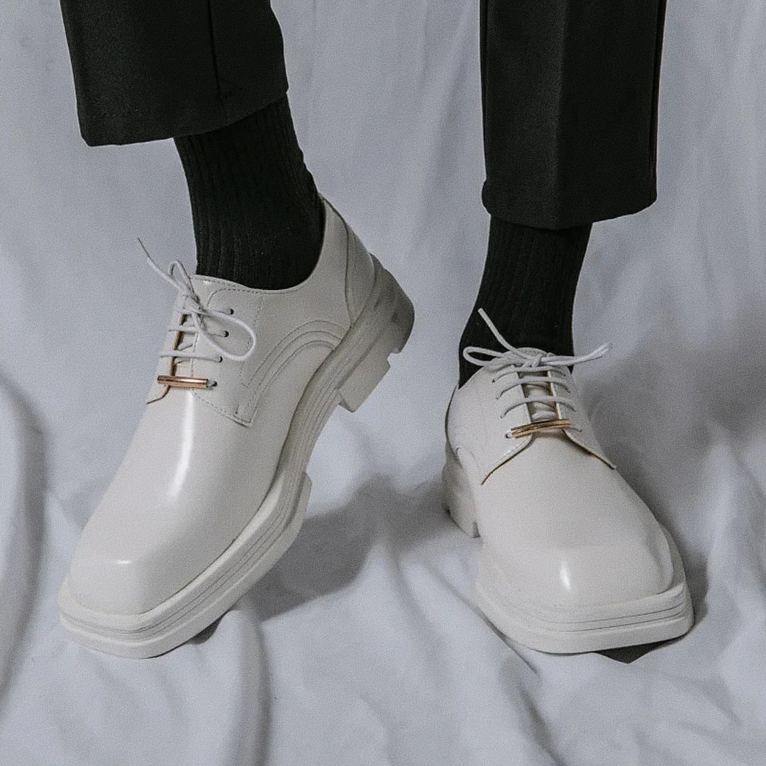 Men's Structured Derby Málaga Shoes - Veltic
