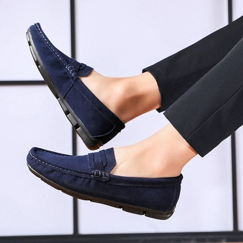 Veltic Men's Suede Loafer Oslo - Veltic