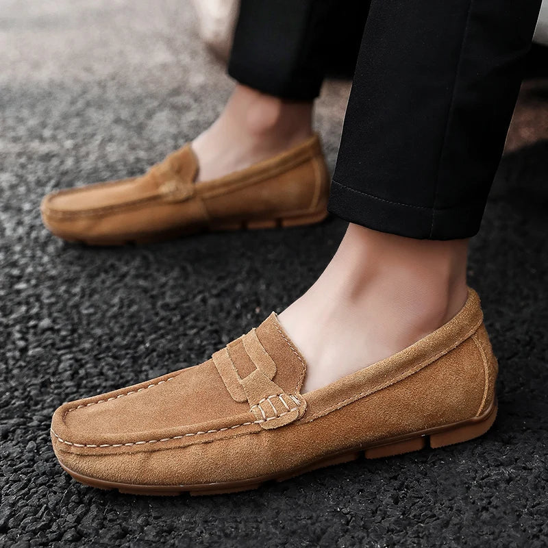 Veltic Men's Suede Loafer Oslo - Veltic
