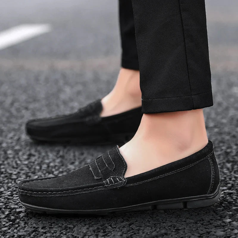 Veltic Men's Suede Loafer Oslo - Veltic