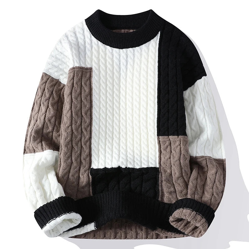 Veltic Men's Casual Lightweight Knit Sweater Street - Veltic