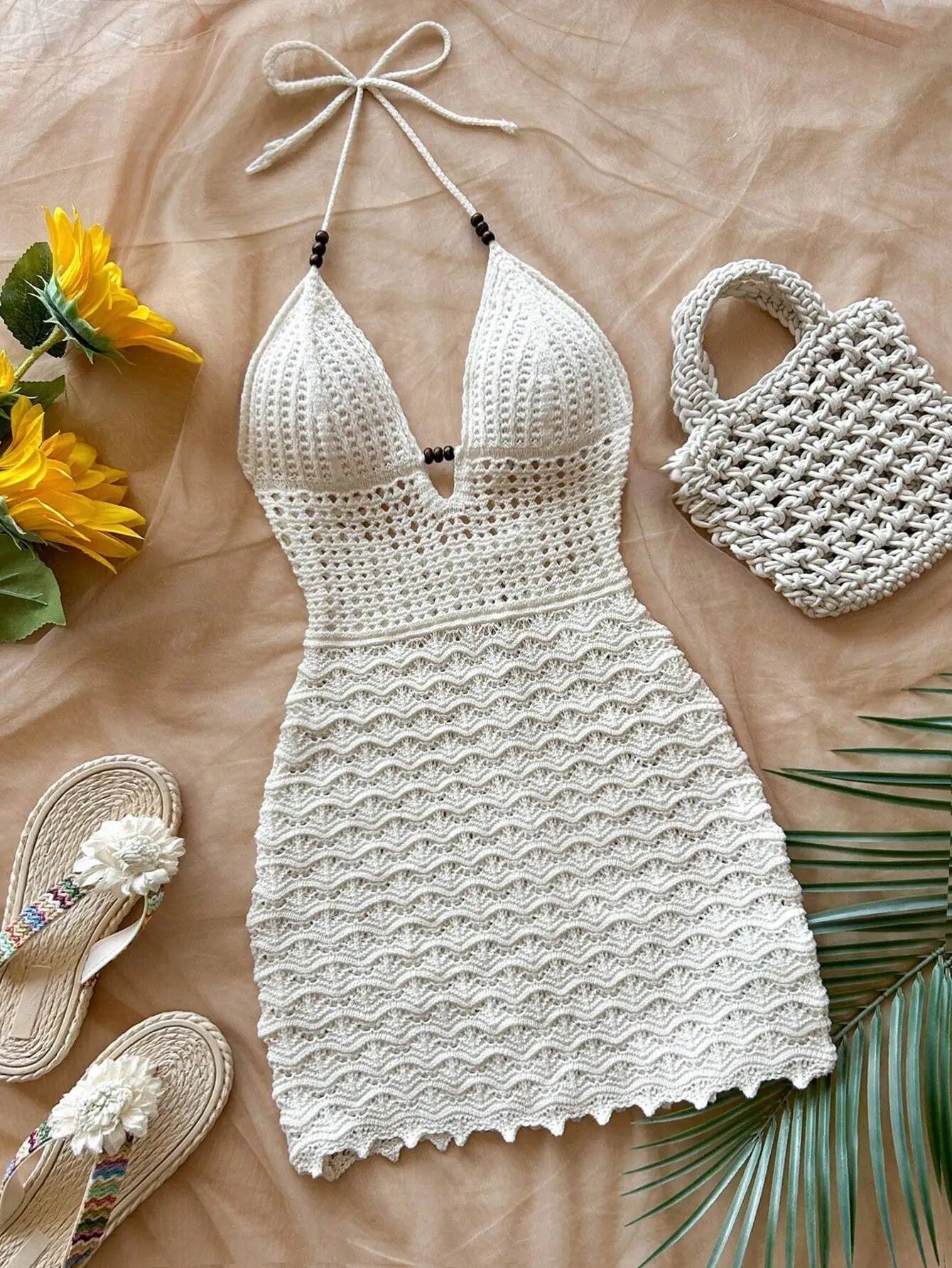 Veltic Ibiza Crochet Women's Dress